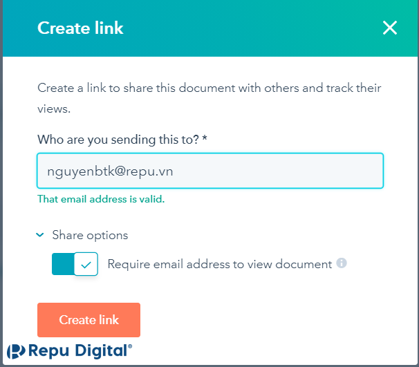 create-document-link-in-Hubspot