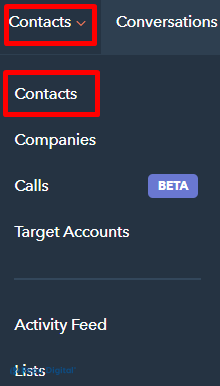 contacts-in-Hubspot